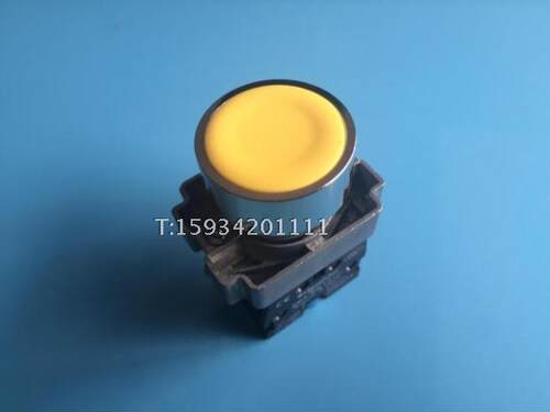 平头按钮 XB2BA51C(ZB2BA5C+ZB2BZ101C) 黄色一常开触点