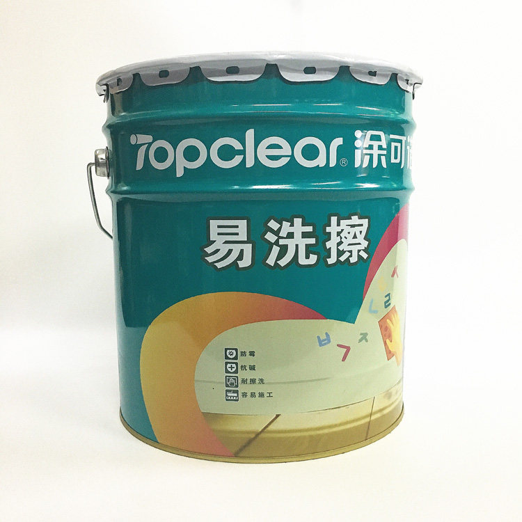 44斤内墙乳胶漆家用室内无味自刷彩色油漆白色墙漆涂料墙面翻新无