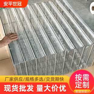 钢网箱建筑工程车库空心楼盖芯新型不漏浆方箱镀锌空心楼盖钢网箱