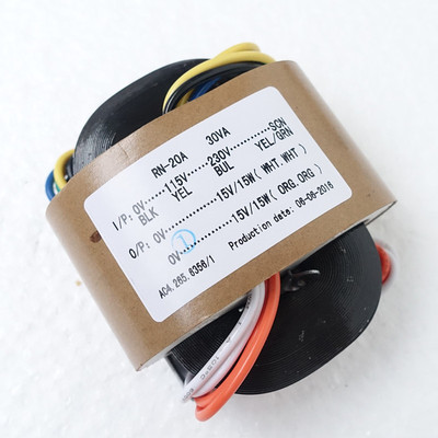 30W R型变压器 双15V 双18V 双9V 双24V 四种