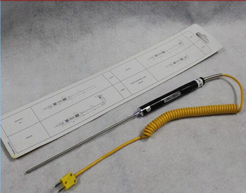 中国台湾手提式 表面测温热电偶 直头型 细长型 NR-81530