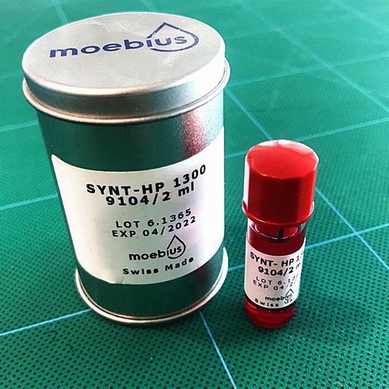 瑞士原装正品 MOEBIUS 9104-2 进口表油 HP1300 代替D-5表油 2ML