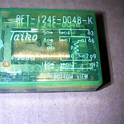 RFT-124E-DC48-K   二手拆机正品继电器