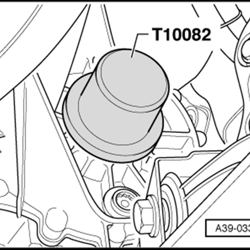 大众奥迪法兰轴密封安装器 OEM T10082 差速器油封工具