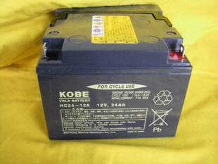 原装全新KOBE HC24-12A 12V24AH船舶设备 UPS电源 直流屏电柜电池