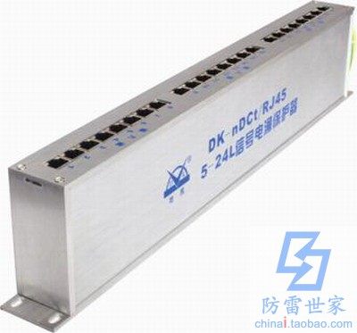地凯DK网络机架式24口DK-nDCt/RJ45浪涌保护器防雷器SPD,可议价