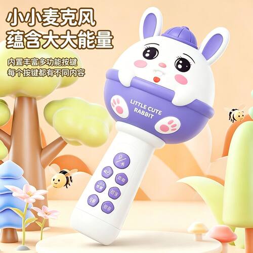 婴幼儿早教唱歌话筒玩具