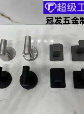 卫生间挂衣钩单个单钩不锈钢壁挂衣帽钩五金卫浴挂件玄关实心衣钩