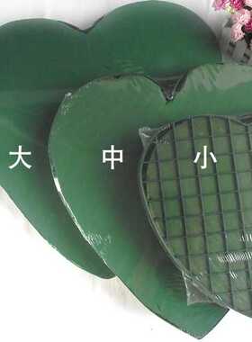 桃心婚车吸盘 带花泥 婚庆喜庆用品 装饰 带车头花