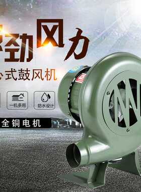 鼓风机/锅炉吹风机炉灶风机小型离心式鼓风机12V48V60V220V