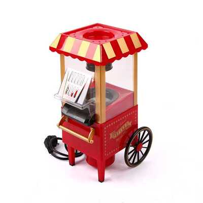 老爷车爆米花机家用推车电动爆米花机The popcorn machine