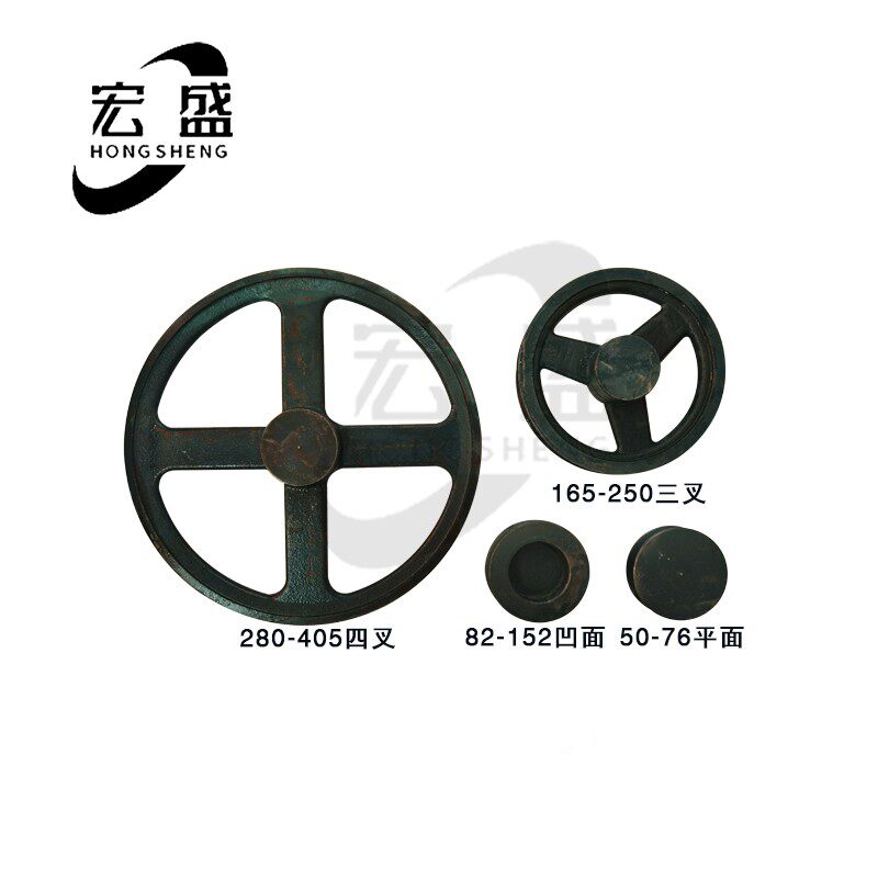 三角皮带轮A A型 单槽 18A1 外径约450 18英寸 三角带轮 铸件