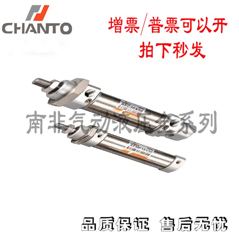 CHANTO长拓迷你气缸AE/AEM/AEC25X25/50/75/100/125/150/175/200 - 实物图