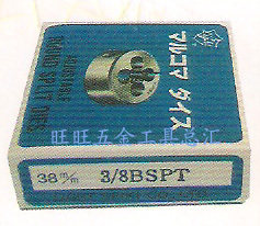 进口日本LIGHT 管用锥度(PT)元板牙 3/8-18NPT