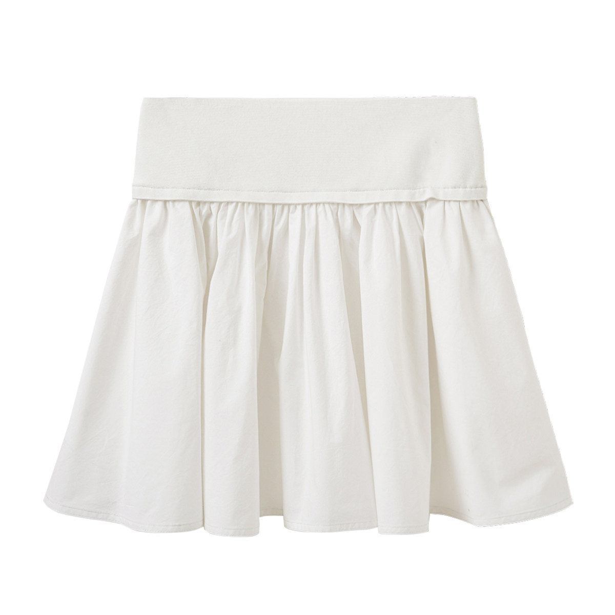 26拉夫同款春夏新款运动网球裙战马白色泡泡女半裙针织弹力腰短裙