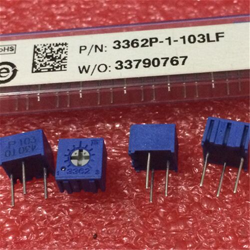 3362P-1-103LF 10K阻值原装电位器 美国进口BOURNS 精密可调电阻