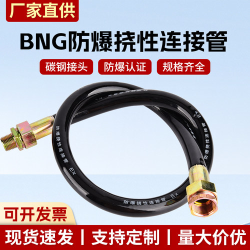 防爆挠性连接管BNG软管4/6分防爆绕线管DN20防爆扰性穿线接线软管