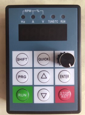森岛变频器面板 SD100变频器操作面板 显示屏 调速器 控制键盘