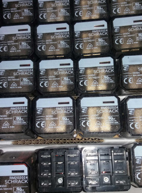 正品全新原装SCHRACK继电器 RM202024-24VDC 16A-400VAC 二开二闭