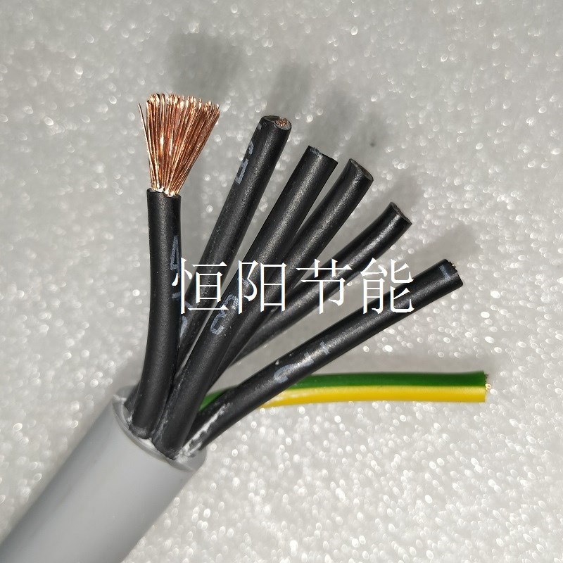 德国进口KELU和柔7芯4平方电缆线电机电源线机床耐油纯铜芯软7G4