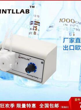 INTLLAB微型蠕动泵蠕动泵实验室滴定电动抽水泵家用抽水泵鼻饲泵