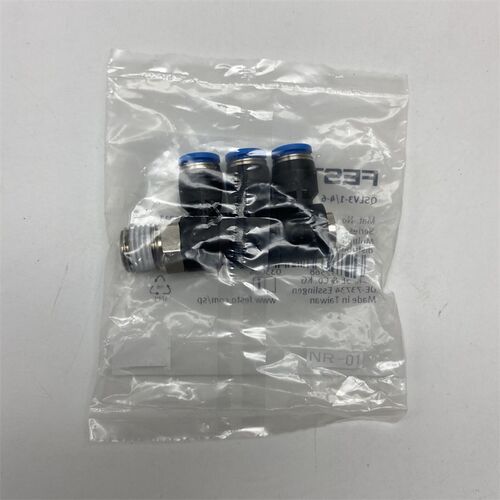 FESTO分气块分流排气路分气接头QSLV3-G1/8 186233 186234 186236