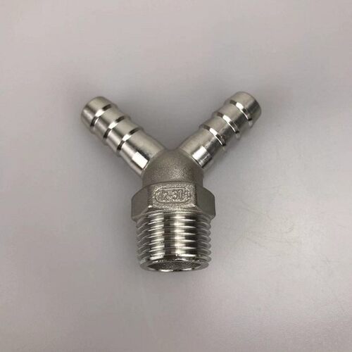 304不锈钢4分Y型三通宝塔人字Y字三叉软管