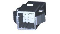 2-1318114-4 AMP/TE Tyco安普/泰科原装正品连接器D-2100D双排8芯