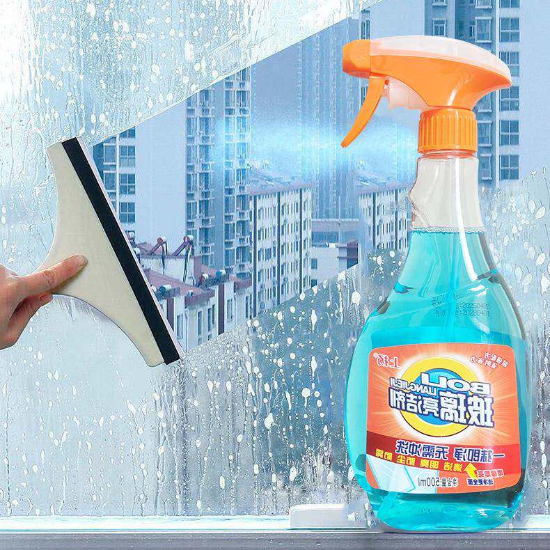 玻璃亮洁剂玻璃清洁剂家用玻璃亮洁剂500ml*20瓶/箱