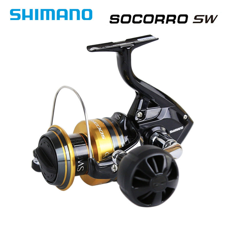 SHIMANO渔线轮SOCORRO SW 海水纺车轮船钓铁板轮海钓巨物轮拖钓轮