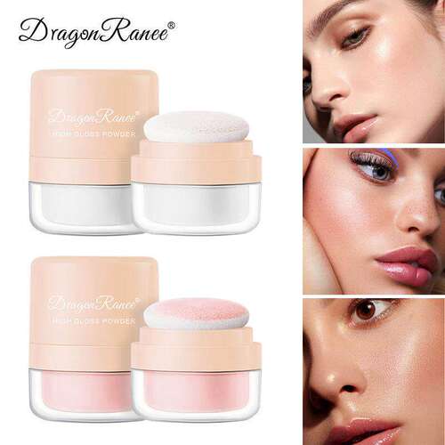 Multi purpose Shimmer Highlighter Powder亮晶晶立体修容高光粉