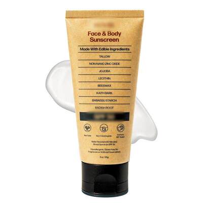 Face & Body Mineral Sunscreen 防护霜 滋润保湿自然轻薄