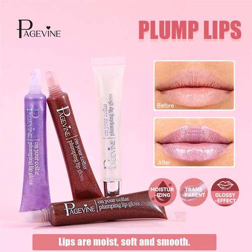 emperature Changing Lip Balm 温变润唇膏 珠光镜面水光唇油