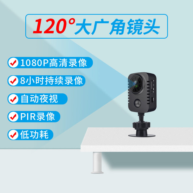 工作会议记录现场录音记录仪1080P插卡录像带背夹代驾骑手摄像机