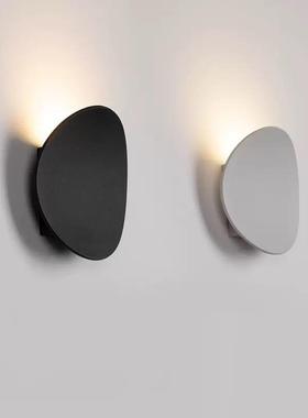 卧室床头壁灯 简约现代客厅背景墙壁极简设计师创意led过道灯壁灯