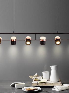 北欧设计师个性岛台吊灯 LED吧台餐厅灯现代简约饭厅灯可旋转灯具