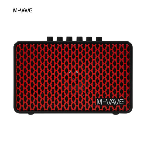 M-VAVE 10W电吉他音箱内置箱头箱体模拟效果户外演出便携小音箱