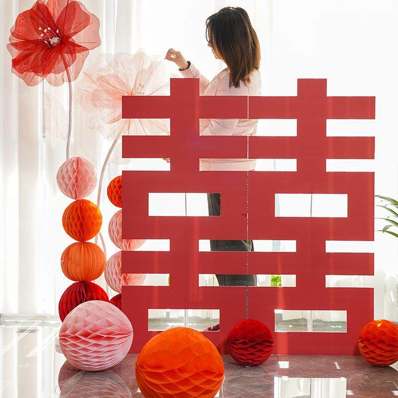 锁美家居超大立体喜字落地KT板结婚房订婚宴婚礼装饰布置用品大全,节庆用品/礼品,陪嫁用品套装,淘宝优惠券,粉丝福利购,淘宝优惠卷