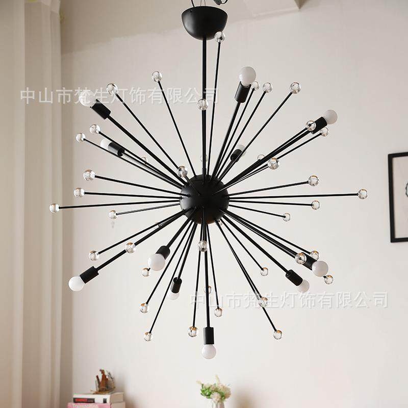 蒲公英吊灯 后现代简约客厅餐厅别墅灯具创意个性服装店咖啡厅灯,家装灯饰光源,智能吊灯,淘宝优惠券,粉丝福利购,淘宝优惠卷