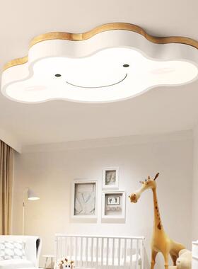 北欧吸顶灯现代简约卧室灯马卡龙铁艺温馨房间灯led儿童房吸顶灯