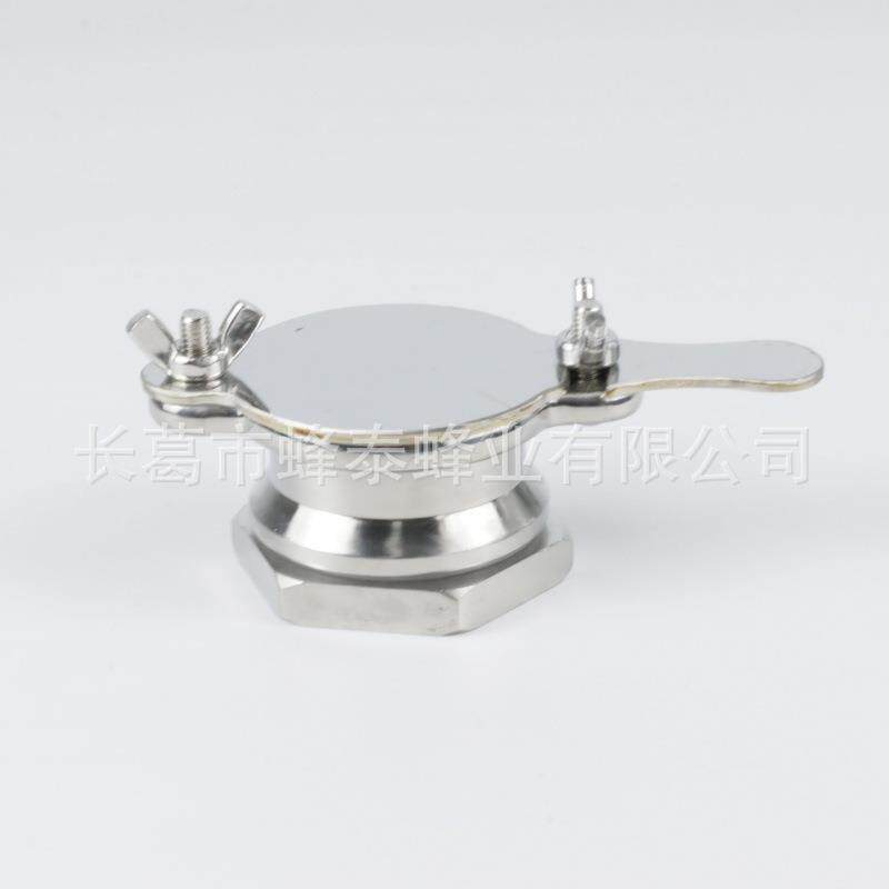 流蜜口不锈钢出蜜口 摇蜜机流蜜桶配件 养蜂用品不锈钢亮直流蜜口