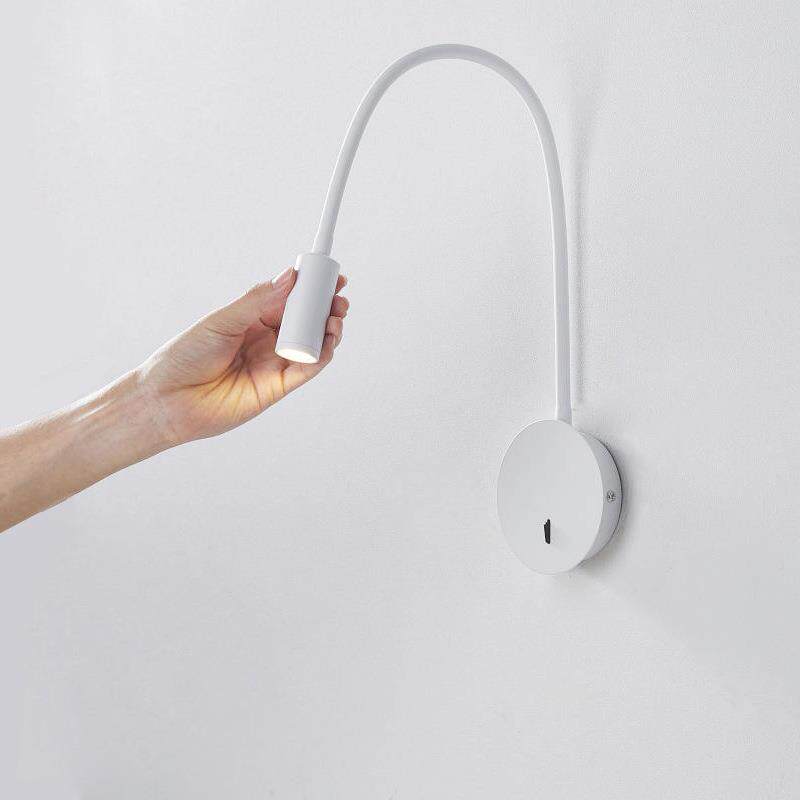 北欧简约现代led床头壁灯卧室灯个性伸缩酒店工程阅读灯具壁挂式