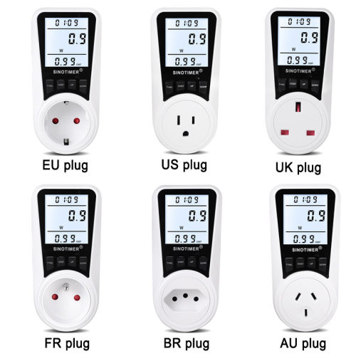 DDS109L背光家用智能电能表功率电压电流计费计量插座Power Meter