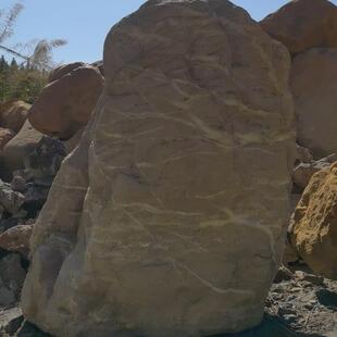 黄蜡石招牌石刻字石校训石村牌石真石头景观公园石流溪石