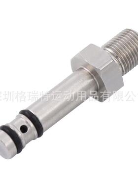 厂家多规格不锈钢探针1/8BSPP长款短款公头快速断开耦合器