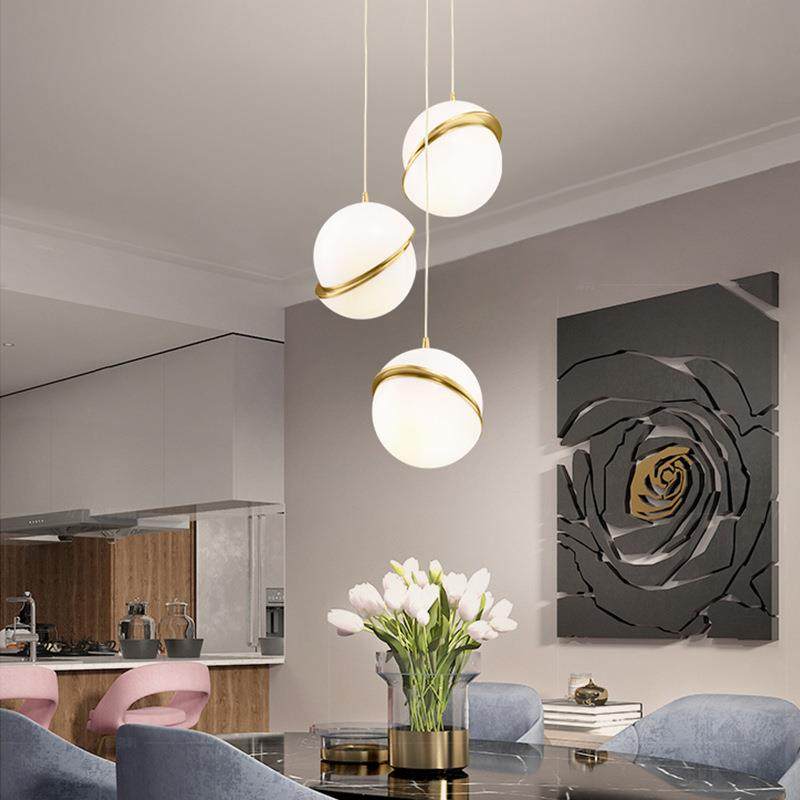 北欧餐厅吊灯简约现代三头奶茶店灯具服装店吧台个性创意床头吊灯,家装灯饰光源,智能吊灯,淘宝优惠券,粉丝福利购,淘宝优惠卷