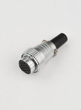 厂家供应电子连接器PLS28圆正装2芯-6芯航空插头
