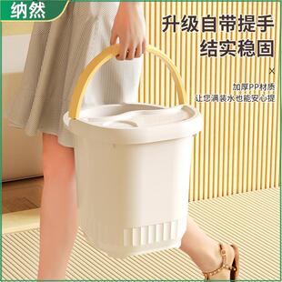 。式手提泡脚桶保温加高深桶家用按摩洗脚桶学生宿舍足浴盆