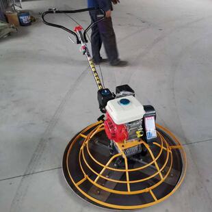 手持式水泥地磨光机 70型混凝土路面磨平机 汽油手扶地面抹光机