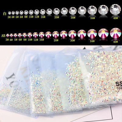 彩指甲油国贸钻diy水钻饰品美甲